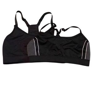 Black Sports Bra Bundle Reebok Medium